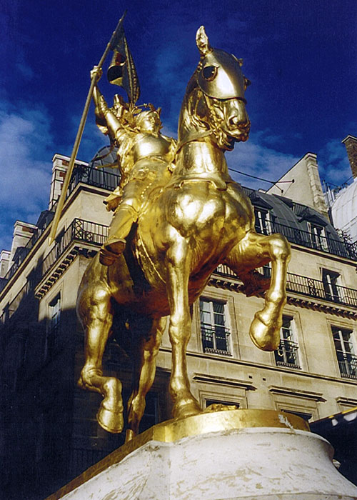 Place de Pyramides, Paris (Daniel Frémiet)