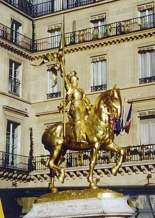 Place de Pyramides, Paris (Daniel Frémiet)